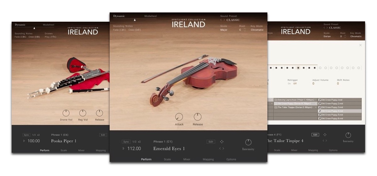 Native Instruments Spotlight Collection Ireland el sonido tradicional